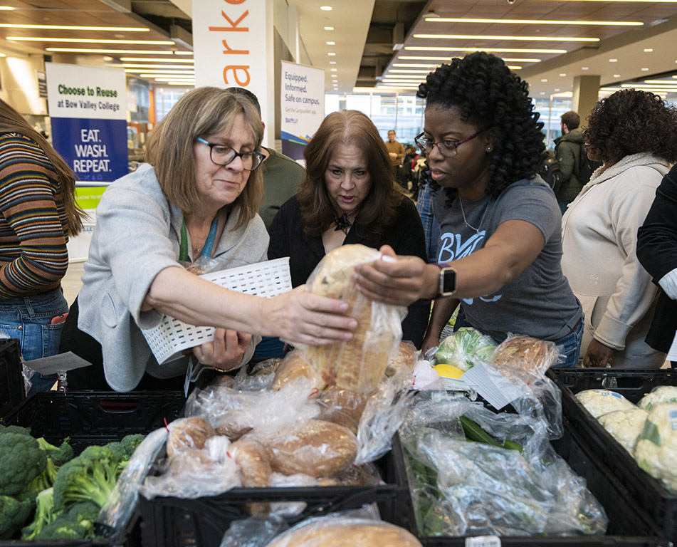 Learners and staff can now buy produce right on campus